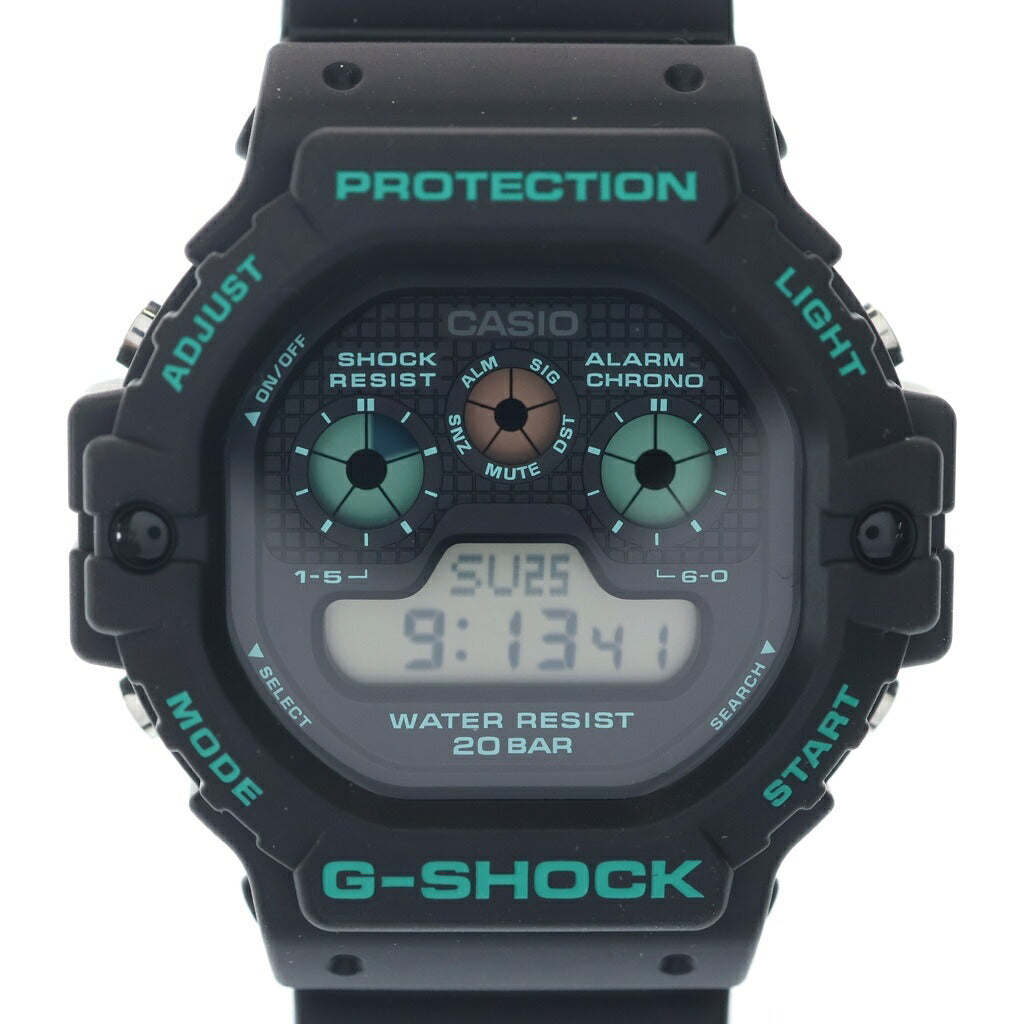 CASIO G-SHOCK(カシオ ジーショック) ×POTR 吉田カバン デジタル 腕時計 ブラック/グリーン DW-5900