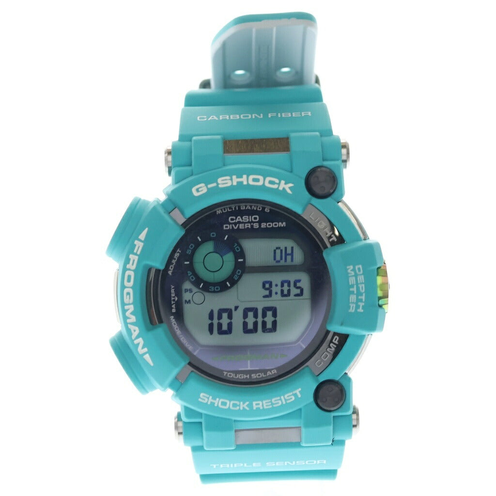 CASIO G-SHOCK(カシオ ジーショック) FROGMAN フロッグマン デジタル 腕時計 ソーラー ブルー GWF-D1000MB