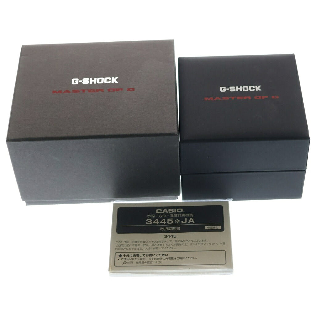 CASIO G-SHOCK(カシオ ジーショック) FROGMAN フロッグマン デジタル 腕時計 ソーラー ブルー GWF-D1000MB