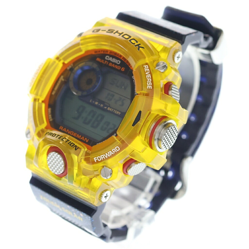 CASIO G-SHOCK(カシオ ジーショック) EARTHWATCH RANGEMAN アースウォッチ レンジマン デジタル 腕時計 ソーラー イエロー/ブルー GW9403KJ