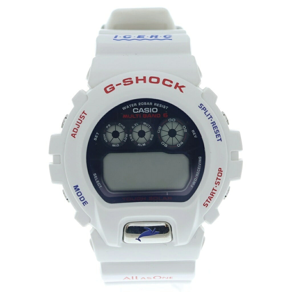 CASIO G-SHOCK(カシオ ジーショック) Love The Sea And Earth イルカクジラ デジタル 腕時計 タフソーラー ホワイト GW-6901K