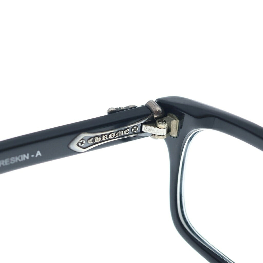 CHROME HEARTS(クロムハーツ) RUMPLEFORESKIN-A ダガー装飾 アイウェア 眼鏡 度入り ブラック