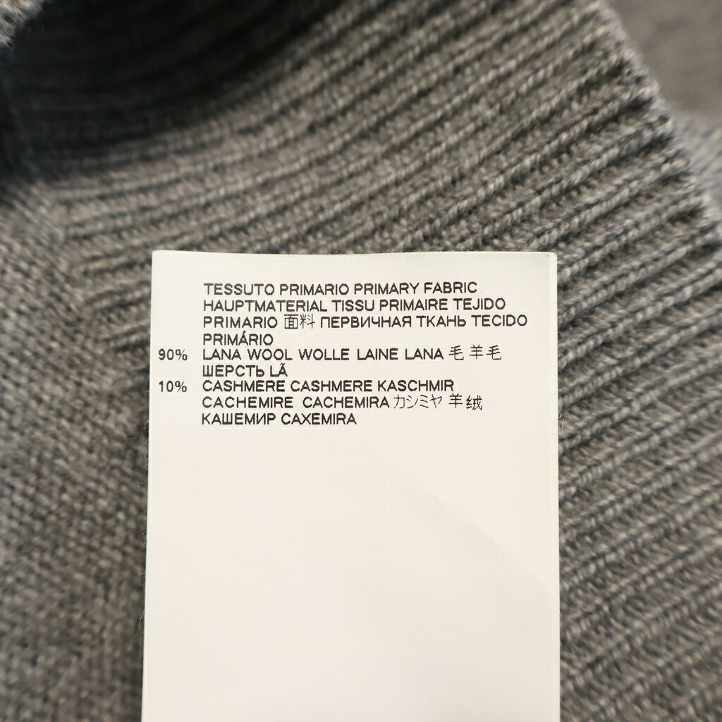 Maison Margiela(メゾンマルジェラ) 19AW Arm Stripe Crew Knit アームストライプ クルーネックニット セーター グレー S50HA0903 S16824