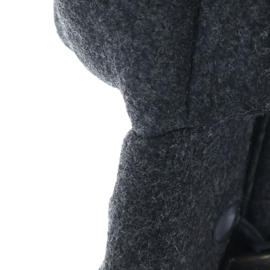 Maison Margiela(メゾンマルジェラ) インナーボア ウール混フード付き ダッフルコート グレー 30AM025342073