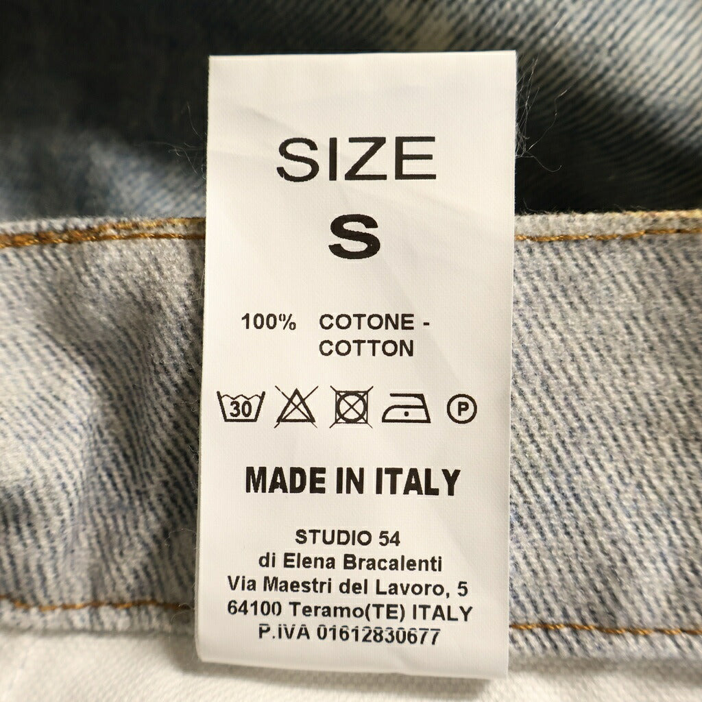 NO BRAND(ノーブランド) 【fomo.studios】×EBTM ダブルウエストバンド デニム パンツ インディゴ