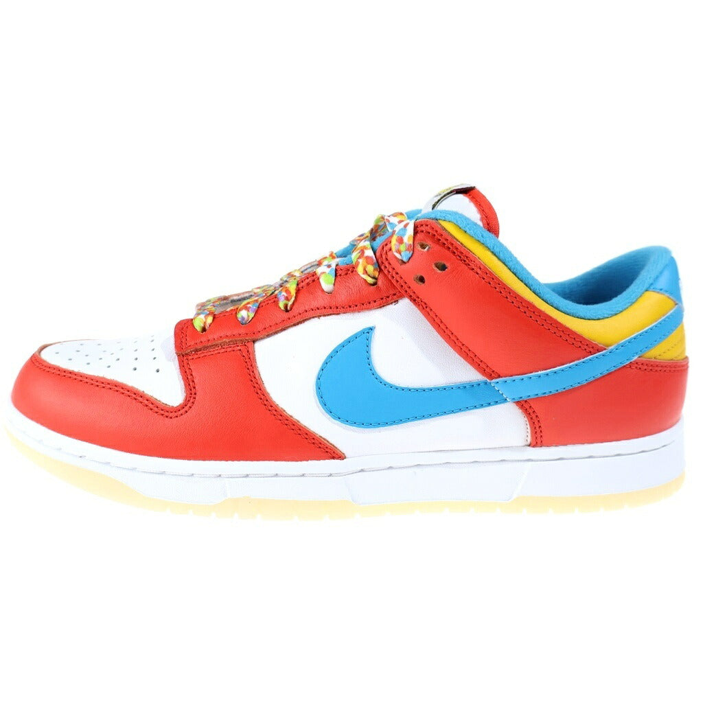 NIKE(ナイキ) ×FRUiTY PEBBLES DUNK LOW QS フルーティ ペブルス ダンク ローカットスニーカー マルチカラー US9/27cm DH8009-600