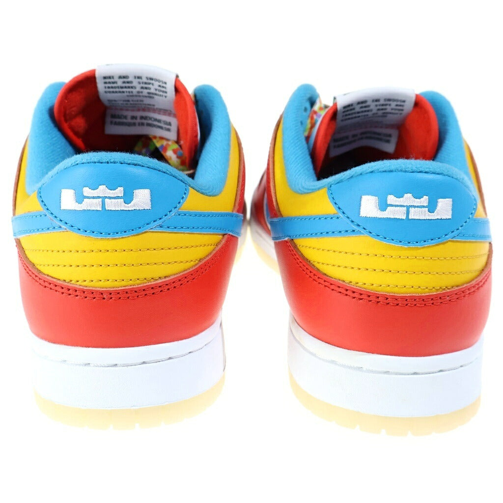 NIKE(ナイキ) ×FRUiTY PEBBLES DUNK LOW QS フルーティ ペブルス ダンク ローカットスニーカー マルチカラー US9/27cm DH8009-600