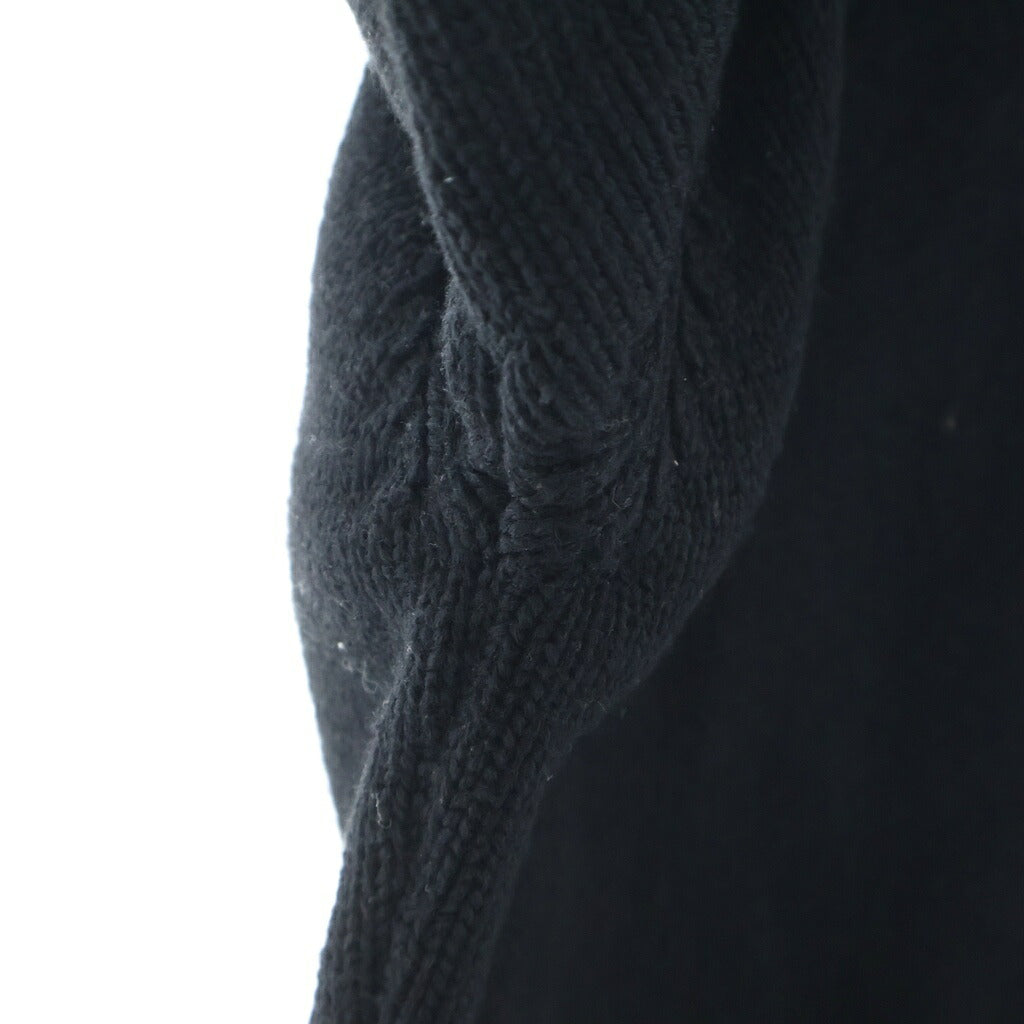 WTAPS(ダブルタップス) 24AW WTAPS SIGN SWEATER 天竺編み クルーネックニット セーター ブラック 242MADT-KNM04