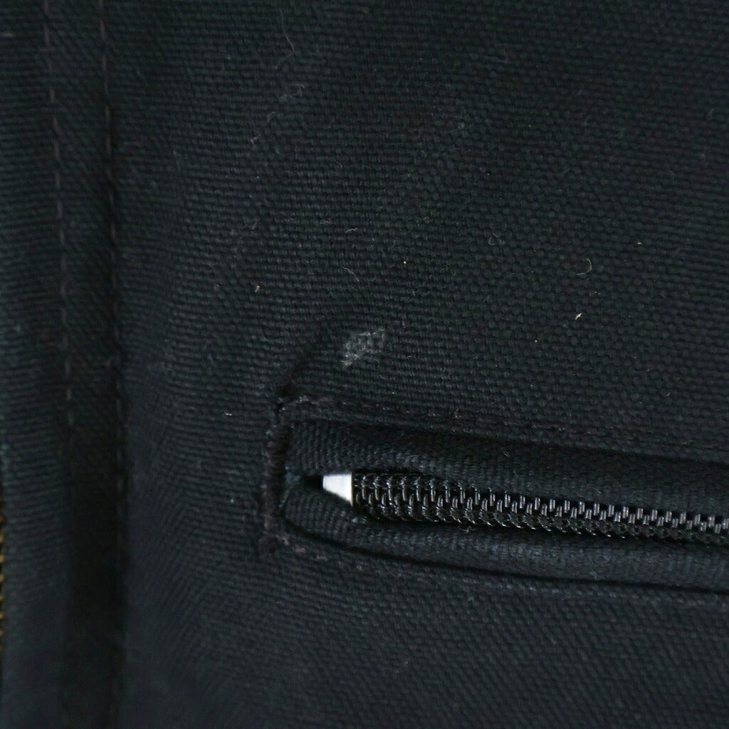 CARHARTT(カーハート) RELAXED FIT DUCK BLANKET-LINED DETROIT JACKET リラックスドフィット ダック 裏地ブランケット デトロイトジャケット ブラック 0J3828-M