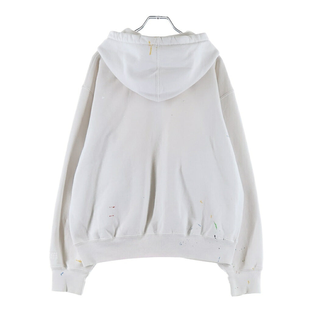 SUPREME(シュプリーム) 26SS ×MM6 Box Logo Zip Up Hooded Sweatshirt ボックスロゴ ジップアップフーデッドスウェットシャツ パーカー ホワイト