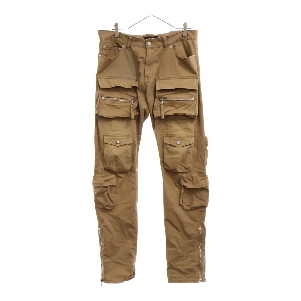 MLVINCE(メルヴィンス) TYPE-2 SLIM CARGO PANTS ジップフライ スリム カーゴパンツ ベージュ