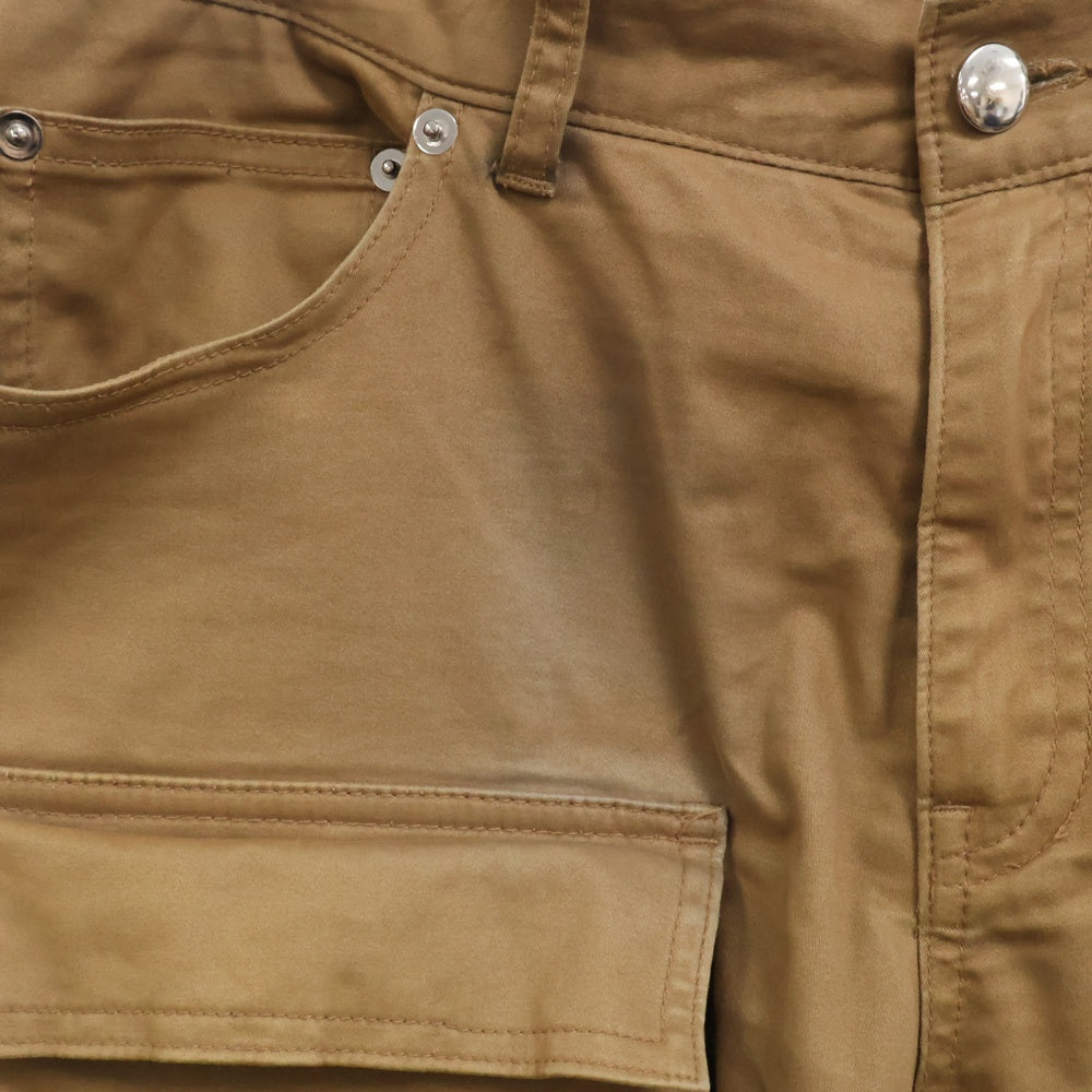 MLVINCE(メルヴィンス) TYPE-2 SLIM CARGO PANTS ジップフライ スリム カーゴパンツ ベージュ