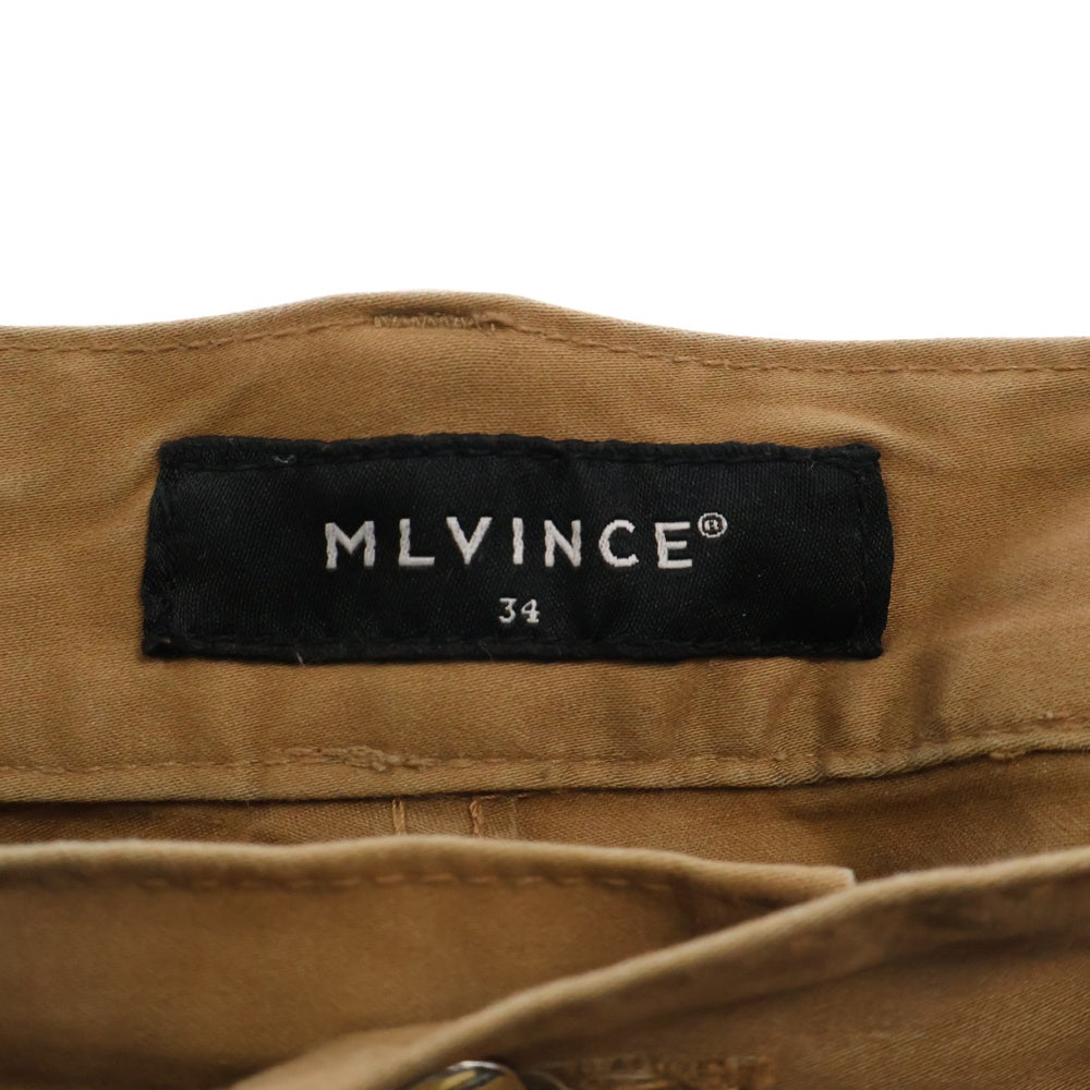 MLVINCE(メルヴィンス) TYPE-2 SLIM CARGO PANTS ジップフライ スリム カーゴパンツ ベージュ