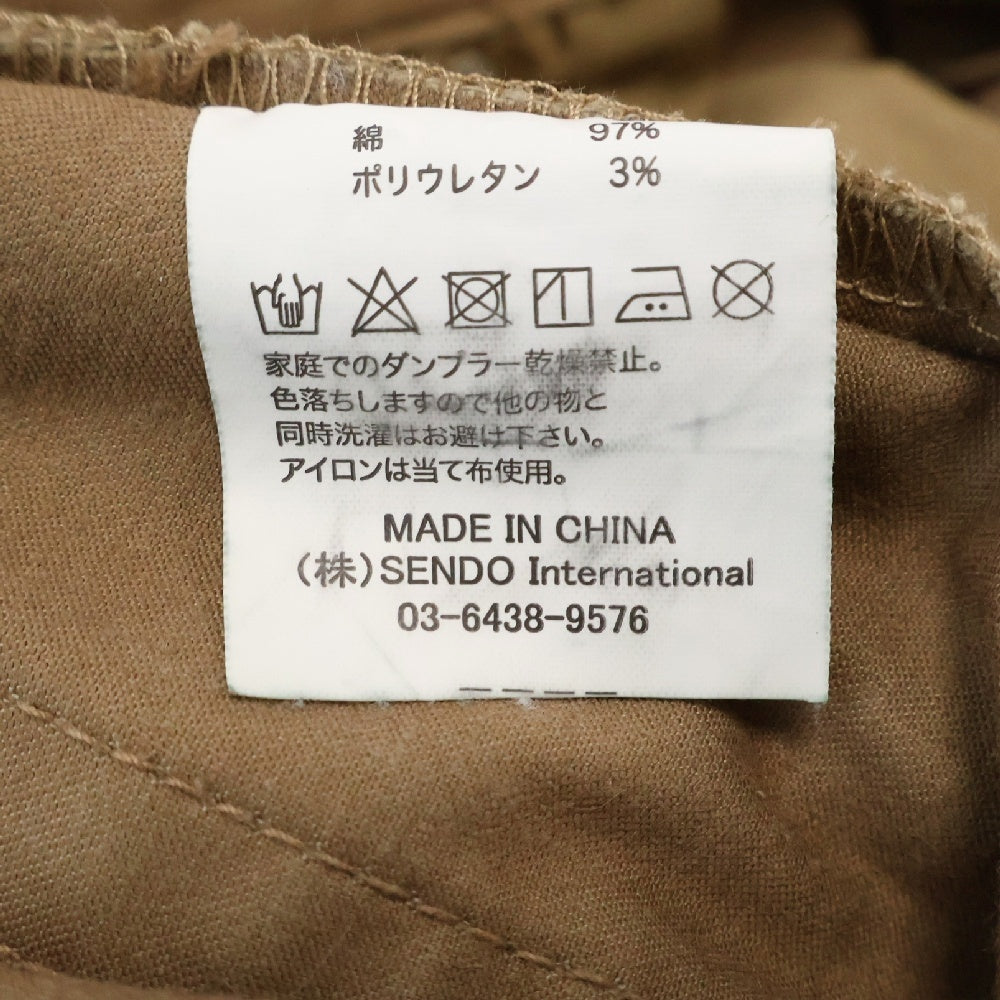 MLVINCE(メルヴィンス) TYPE-2 SLIM CARGO PANTS ジップフライ スリム カーゴパンツ ベージュ