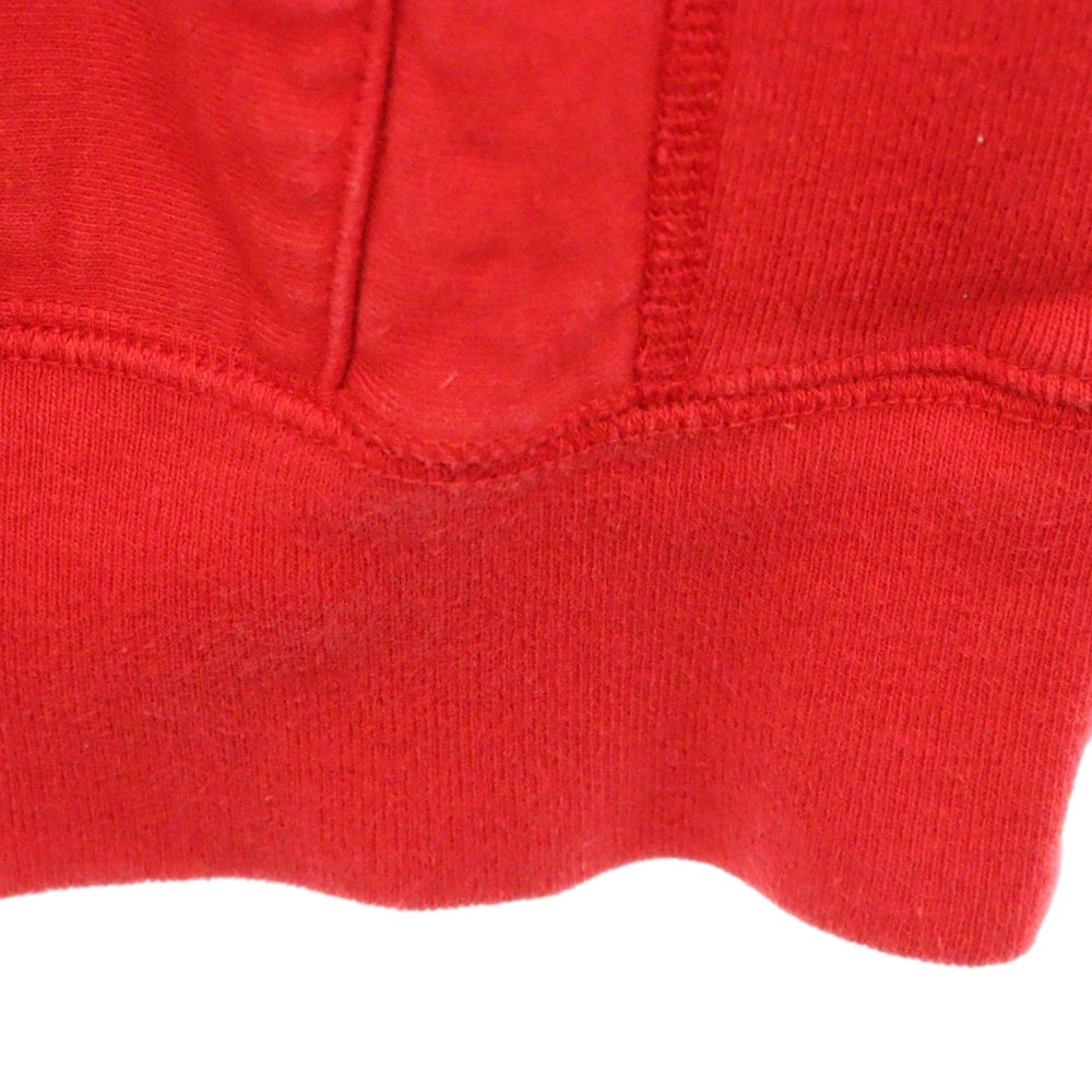 SUPREME(シュプリーム) 18AW Classic Script Hooded Sweatshirt クラシック スプリクト ロゴ刺繍 プルオーバースウェットパーカー フーディー レッド
