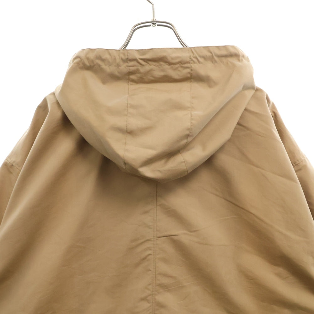 AURALEE(オーラリー) 18SS FINX POLYESTER HOODED COAT フィンクス ポリエステル フーデッド モッズコート ブラウン A8SC03FP