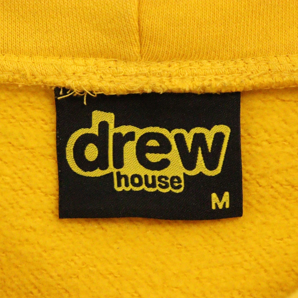 drew house(ドリューハウス) Speech Bubble Hoodie スピーチ バブル フーディー フロントプリント プルオーバーパーカー イエロー