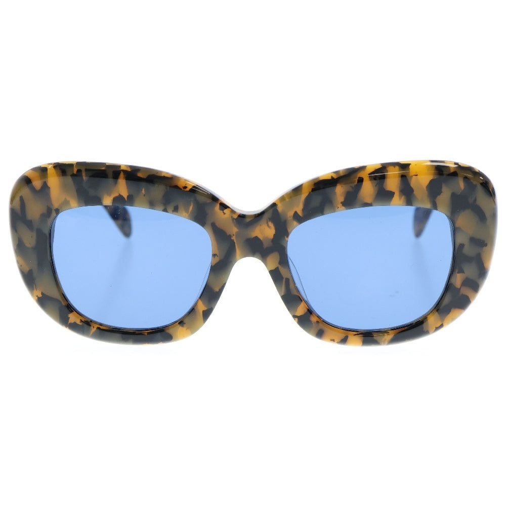 UNCROWD(アンクラウド) PANTYDROPPER Dry Flower LEOPARD レオパード柄 ウェリントン サングラス アイウェア 眼鏡 メガネ イエロー/ブラック