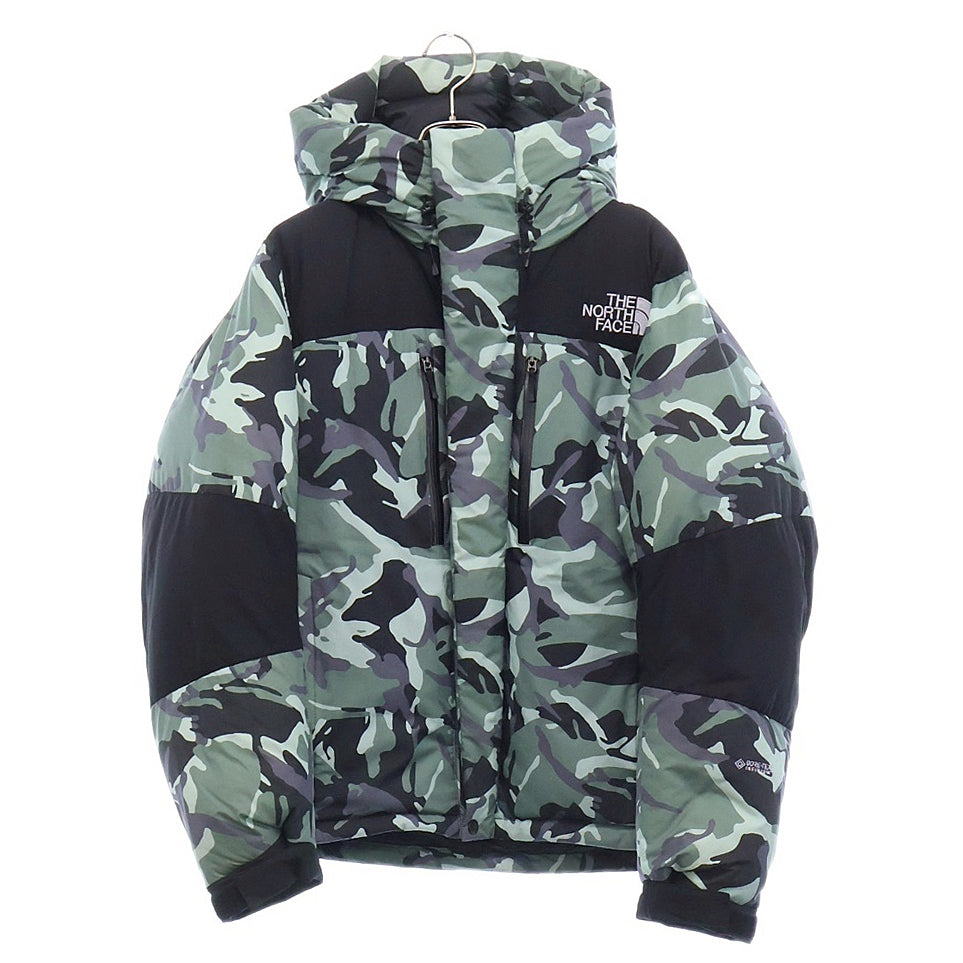 THE NORTH FACE(ザノースフェイス) Novelty Baltro Light Jacket カモフラ柄 ノベルティー バルトロ ライト ダウンジャケット カーキ/ブラック ND91951