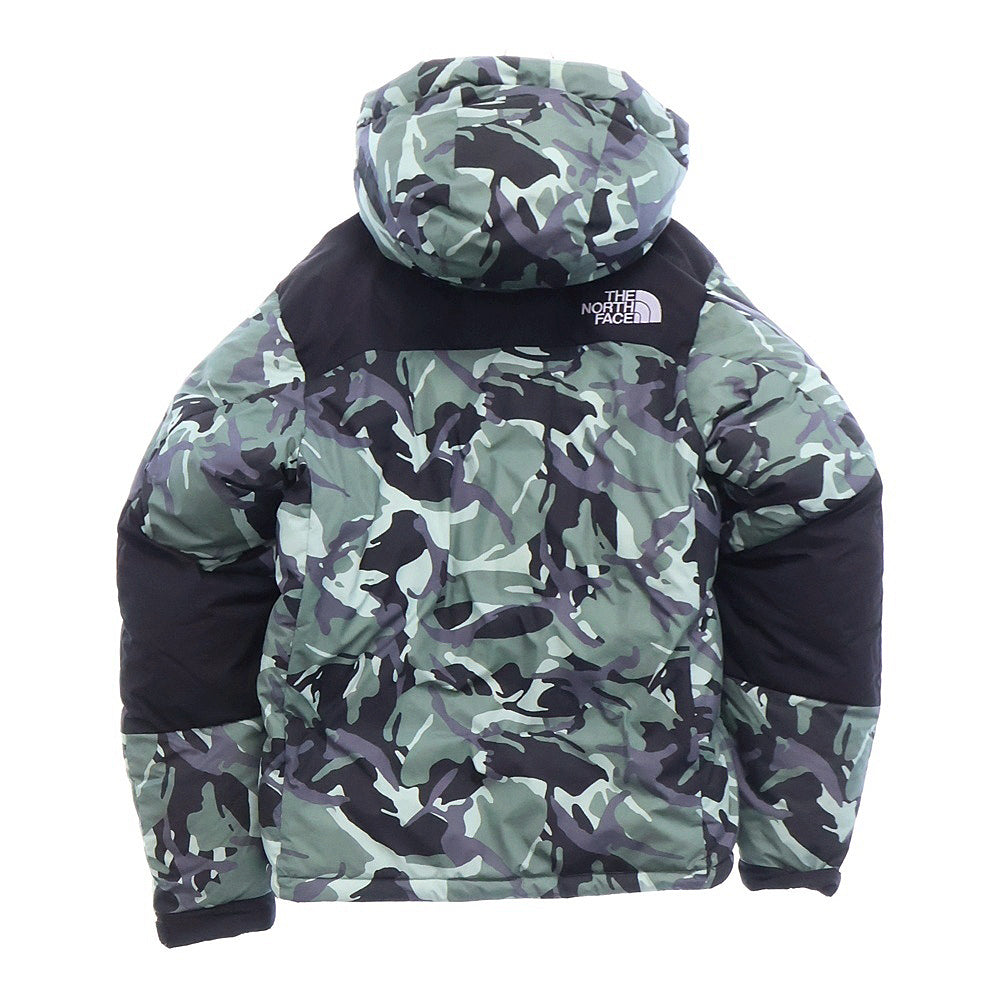 THE NORTH FACE(ザノースフェイス) Novelty Baltro Light Jacket カモフラ柄 ノベルティー バルトロ ライト ダウンジャケット カーキ/ブラック ND91951