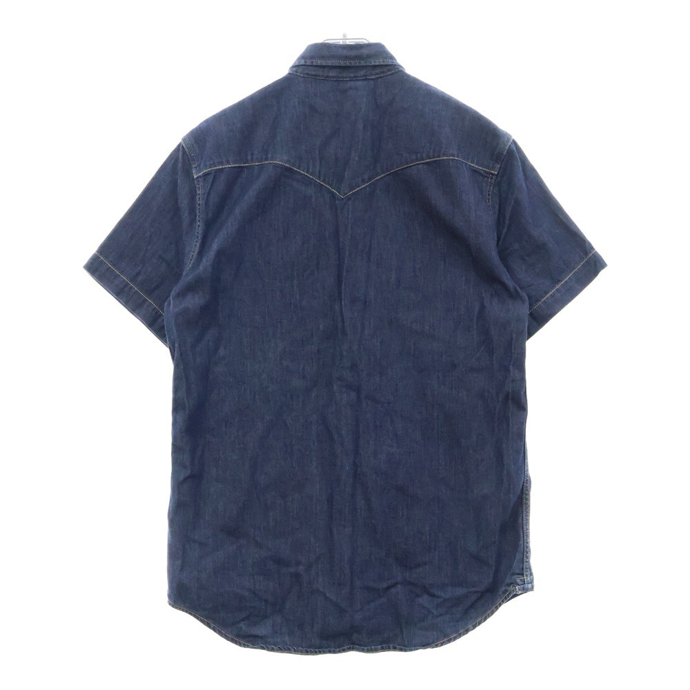 Levi's(リーバイス) フロントボタン デニム半袖シャツ ショートスリーブ インディゴ PC9-65817-0064