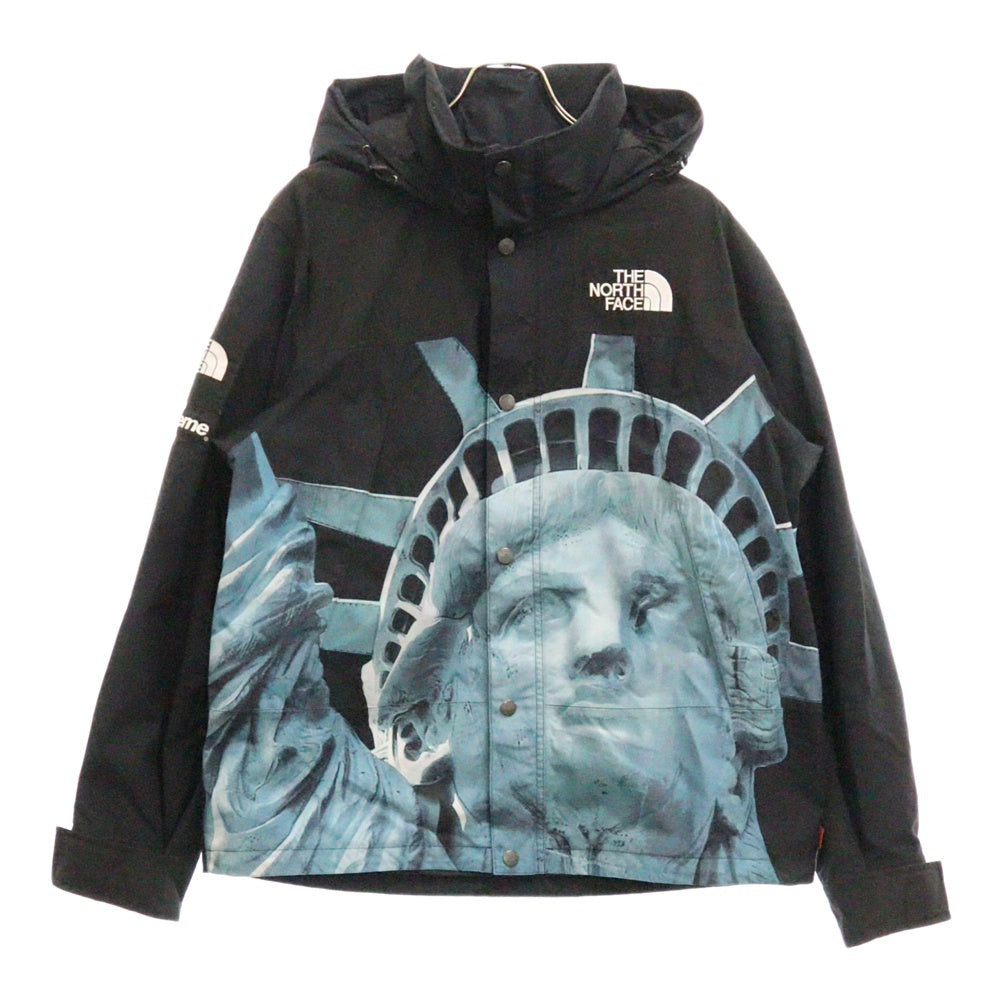 SUPREME(シュプリーム) 19AW ×THE NORTH FACE Statue of Liberty Mountain Jacket ザノースフェイス スタチューオブリバティ マウンテンジャケット ブラック NP61902I