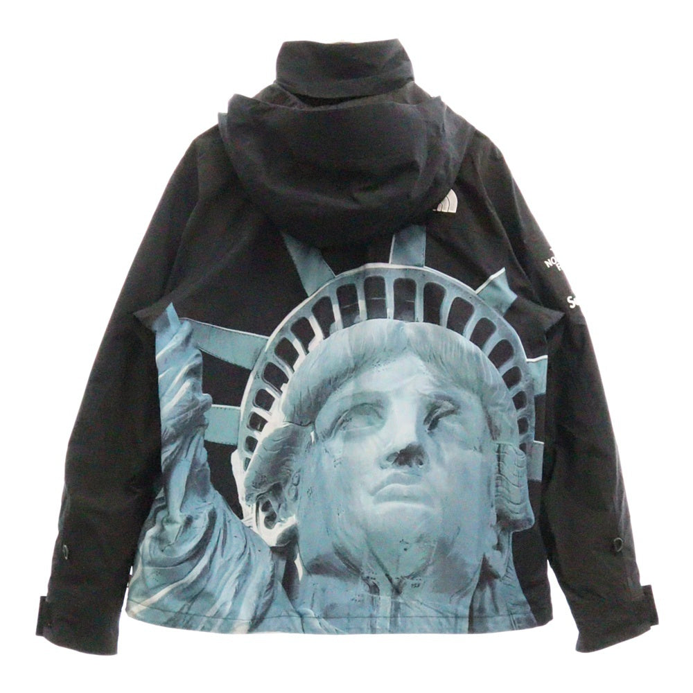 SUPREME(シュプリーム) 19AW ×THE NORTH FACE Statue of Liberty Mountain Jacket ザノースフェイス スタチューオブリバティ マウンテンジャケット ブラック NP61902I