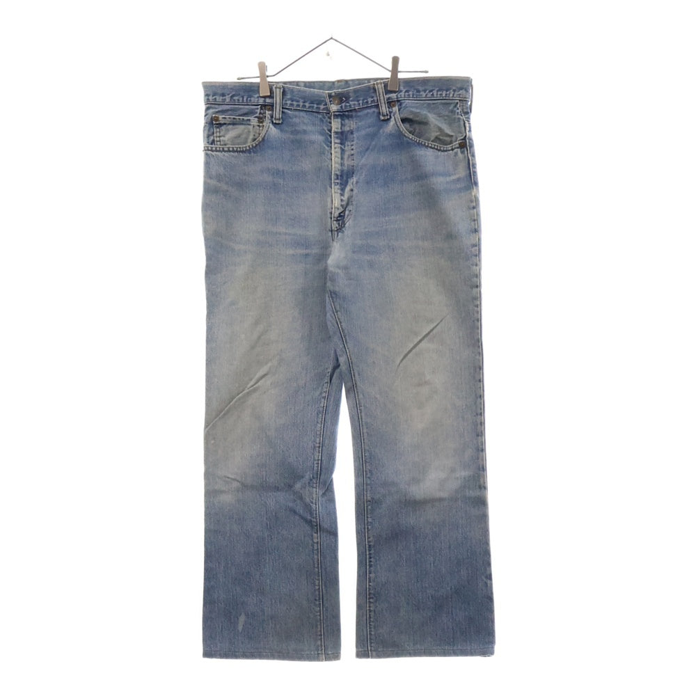 Levi's(リーバイス) VINTAGE 517 66前期 スモールe ボタン裏刻印3 ジップフライ ブーツカットデニムパンツ インディゴブルー