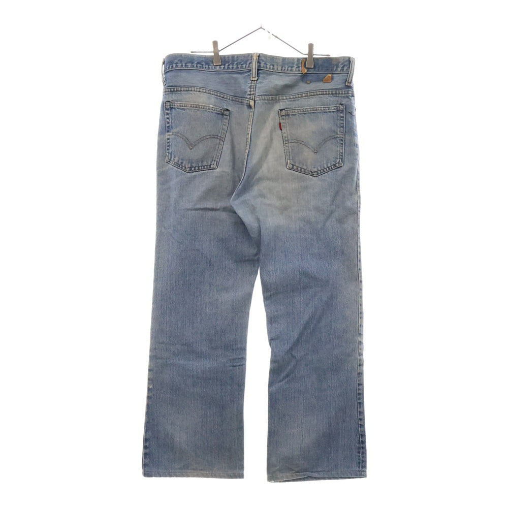 Levi's(リーバイス) VINTAGE 517 66前期 スモールe ボタン裏刻印3 ジップフライ ブーツカットデニムパンツ インディゴブルー