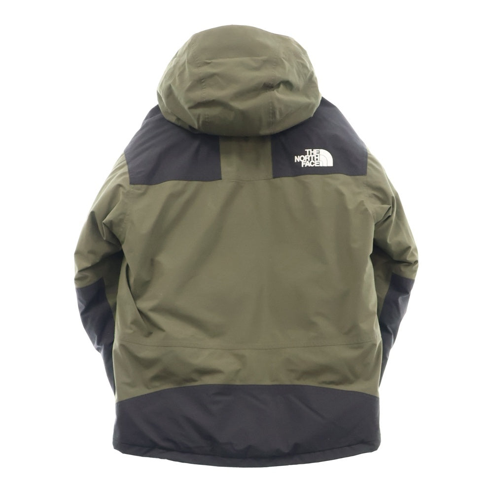 THE NORTH FACE(ザノースフェイス) GORE-TEX MOUNTAIN DOWN JACKET ゴアテックス ジップアップ マウンテン ダウンジャケット カーキ/ブラック ND92237