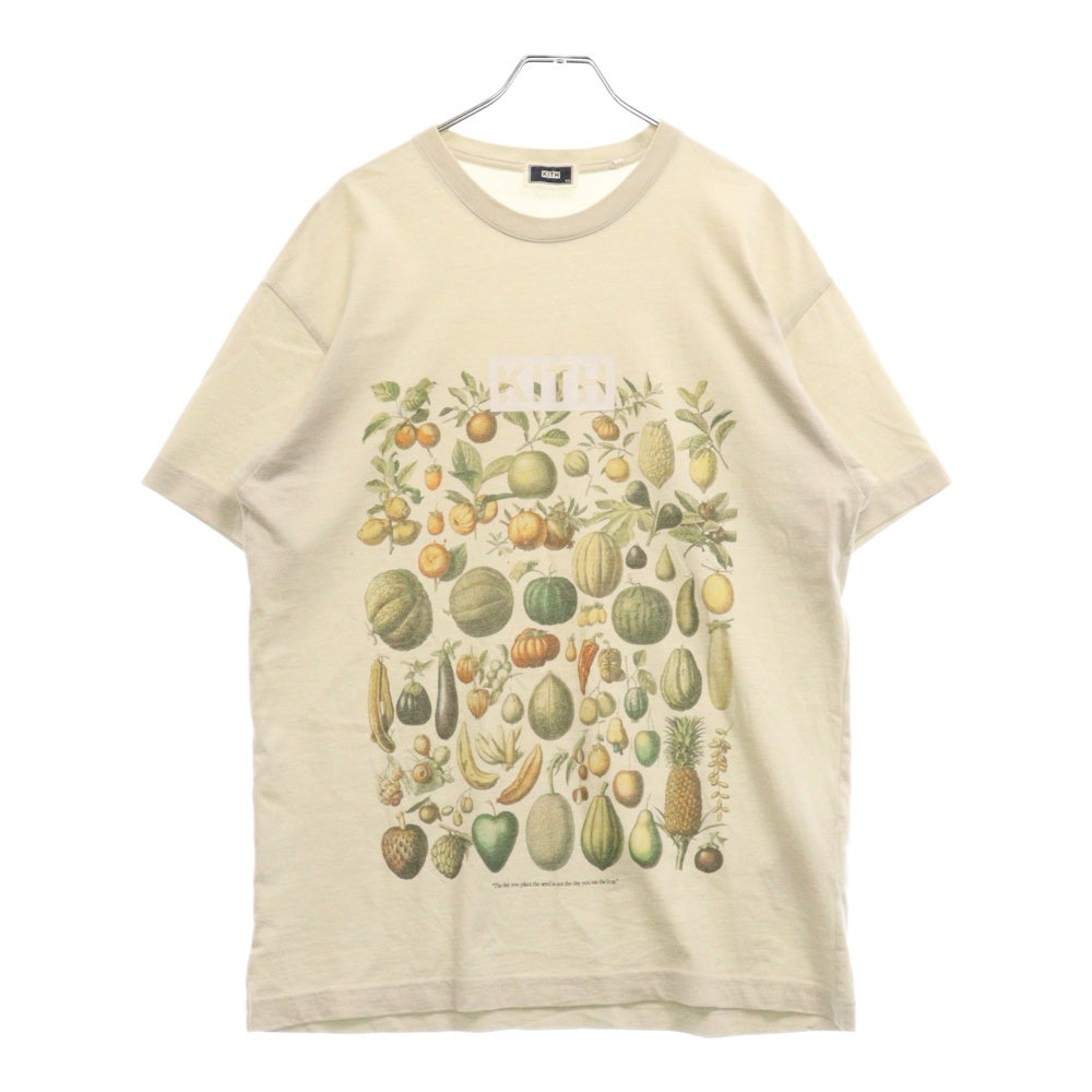 KITH(キス) Growth In Time Vintage Tee グロウスインタイム グラフィックプリント クルーネック 半袖Tシャツ カットソー 22-071-060-0067-2-0 グレー