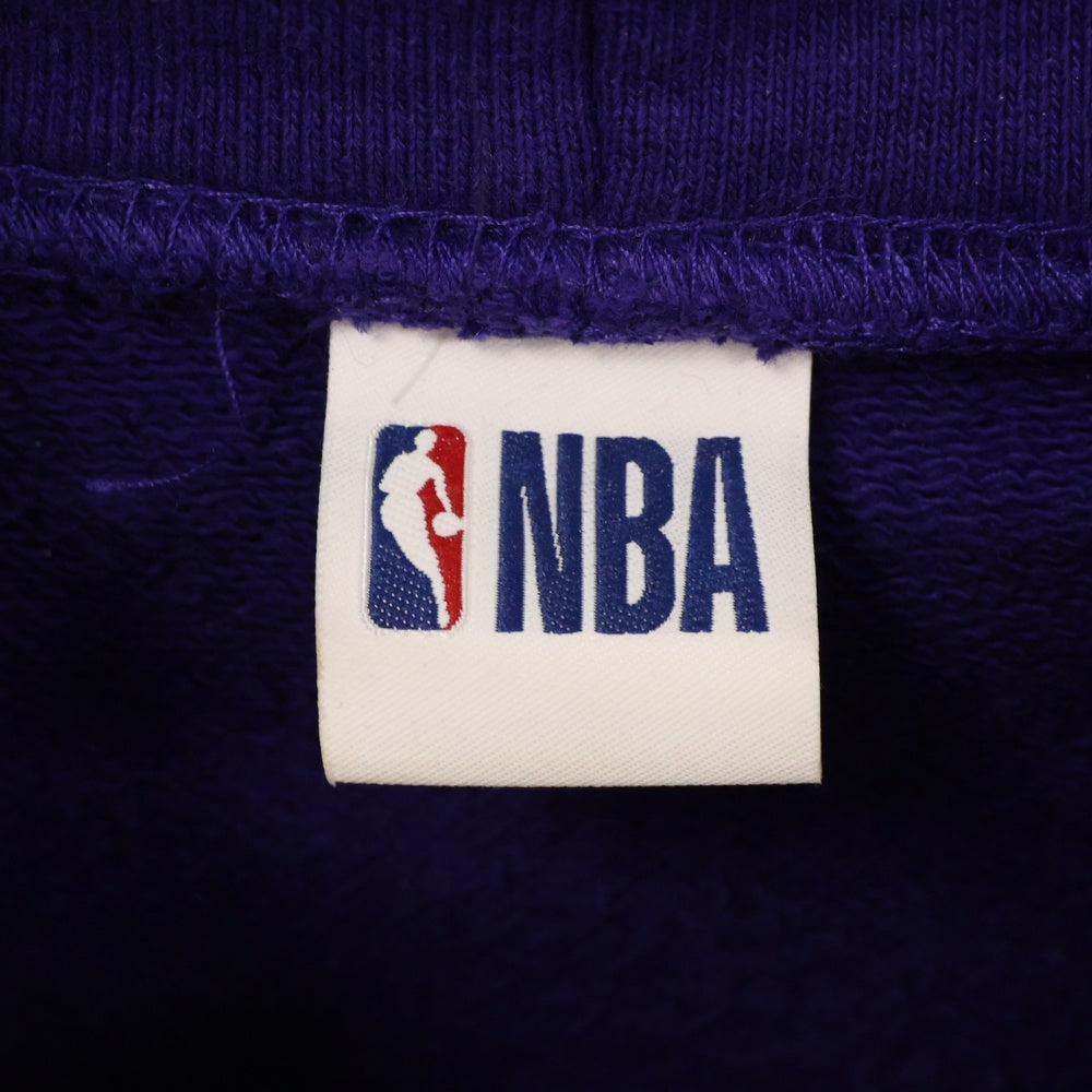 BAYFLOW(ベイフロー) NBA Lakers Logo レイカーズ ロゴプリント プルオーバーパーカー スウェット パープル