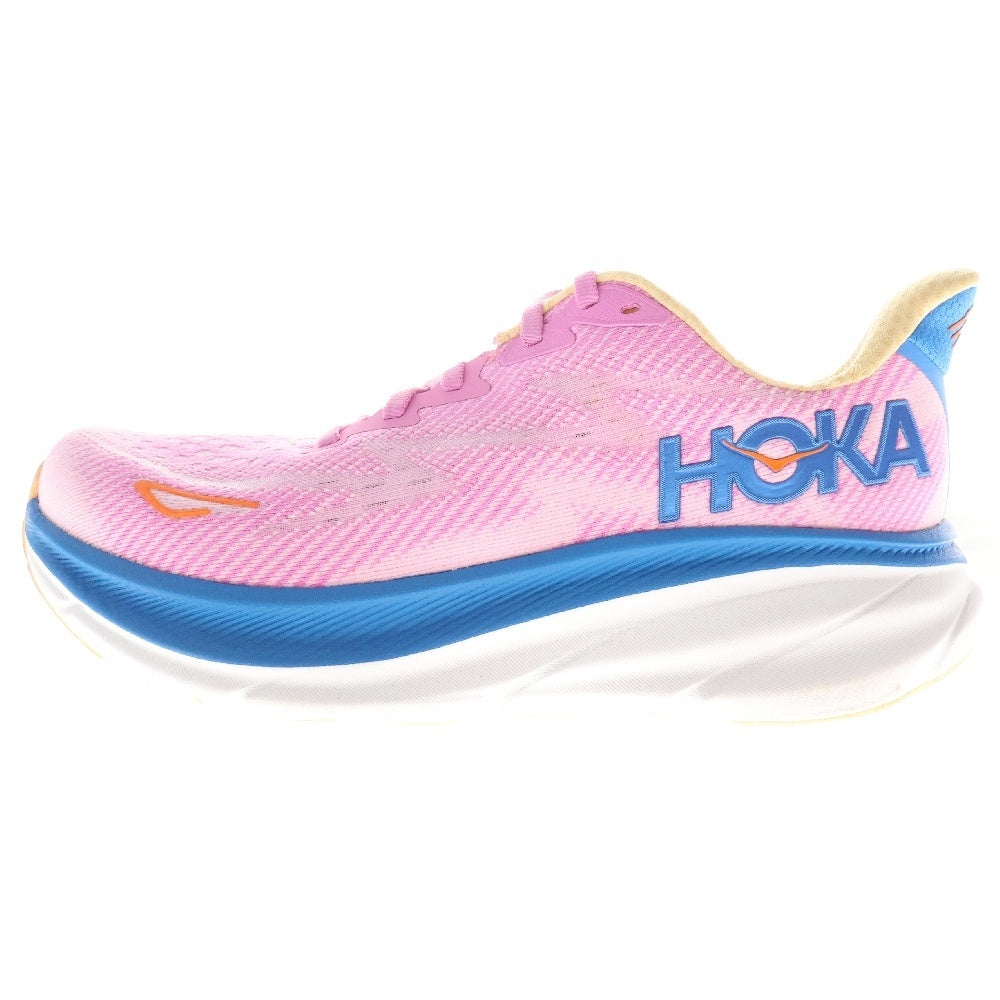 HOKA ONE ONE(ホカオネオネ) WMNS CLIFTON 9 ウィメンズ ローカットスニーカー ピンク US6D/23.0cm 1132211 レディース