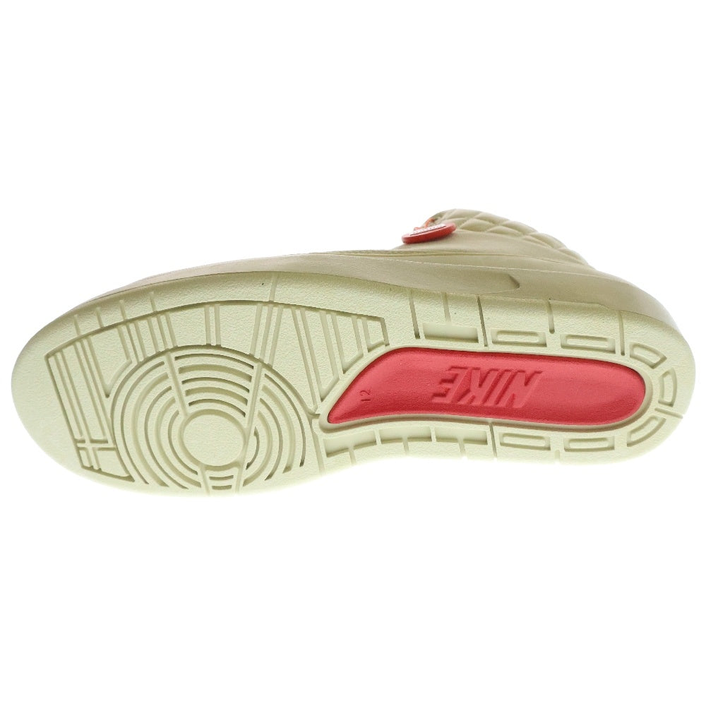 NIKE(ナイキ) ×JUST DON AIR JORDAN 2 RETRO BEACH ジャストドン エアジョーダン2レトロ ビーチ スニーカー ベージュ US12/30cm 834825-250