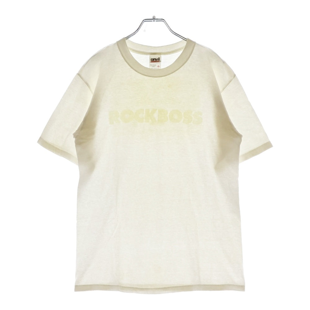VINTAGE(ヴィンテージ) 00S SUB POP ROCKBOSS サブポップ ロックボス グラフィックプリント アンビルタグ 半袖Tシャツ カットソー ホワイト