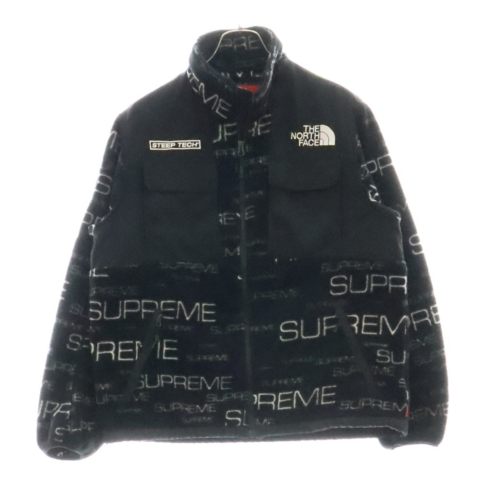 SUPREME(シュプリーム) 21AW ×THE NORTH FACE Steep Tech Fleece Jacket ザノース フェイス スティープテック フリースジャケット ブラック NA52101I