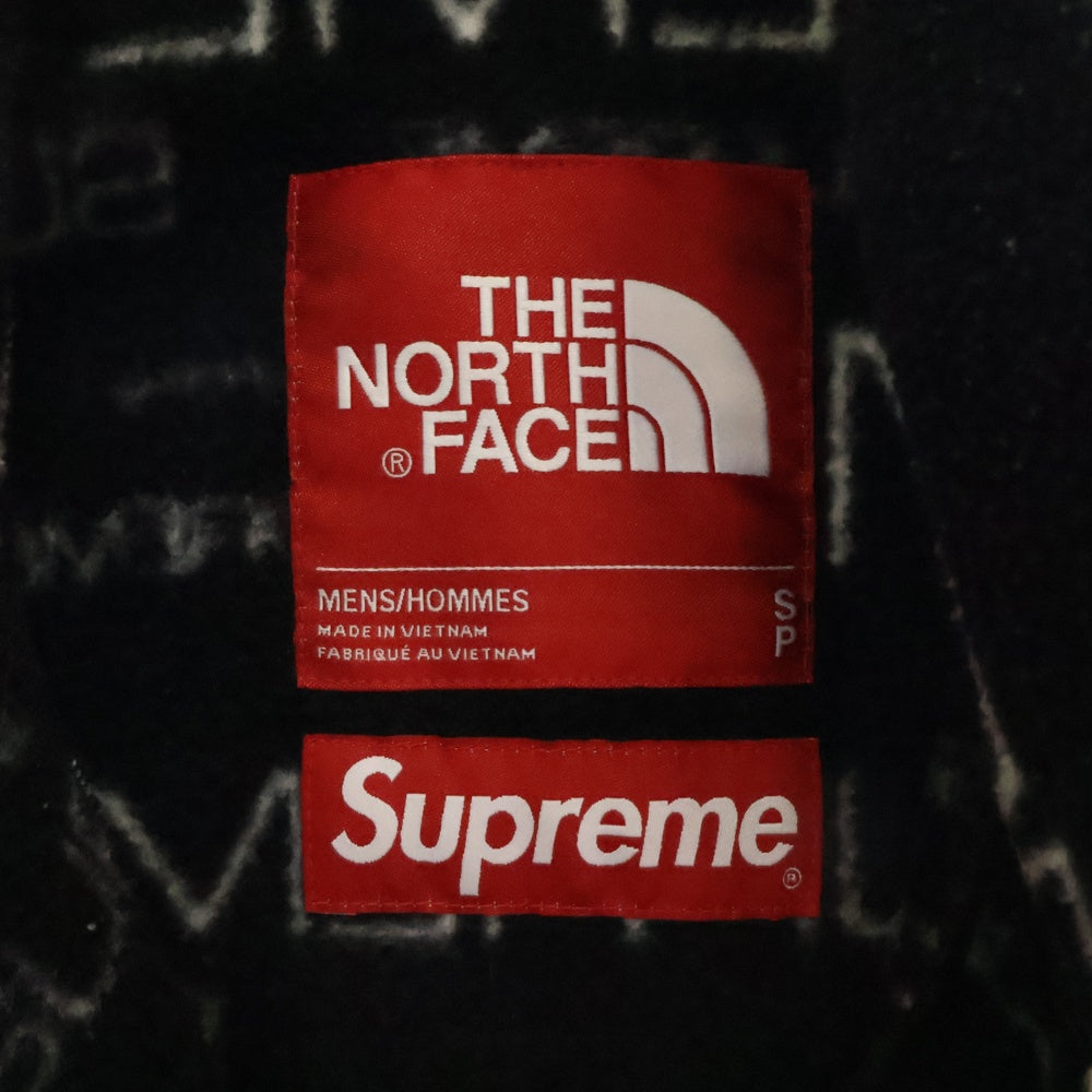 SUPREME(シュプリーム) 21AW ×THE NORTH FACE Steep Tech Fleece Jacket ザノース フェイス スティープテック フリースジャケット ブラック NA52101I