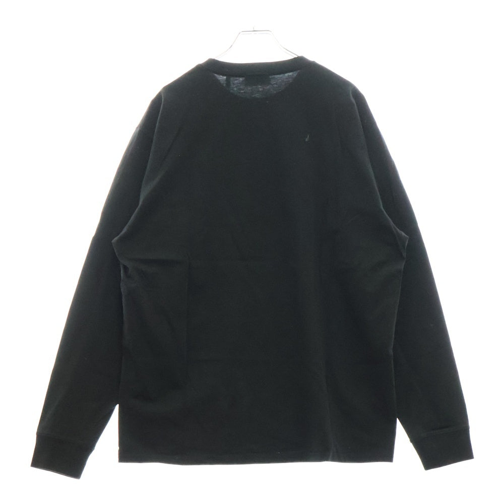 KITH(キス) SUPERWAXX CLASSIC LOGO L/S TEE スーパーワックス クラシックロゴ 長袖Tシャツ カットソー ブラック 21-070-060-0027-1-0