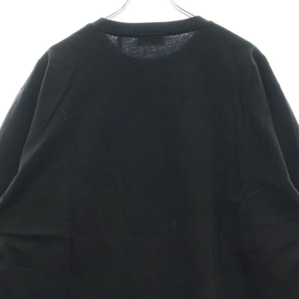 KITH(キス) SUPERWAXX CLASSIC LOGO L/S TEE スーパーワックス クラシックロゴ 長袖Tシャツ カットソー ブラック 21-070-060-0027-1-0