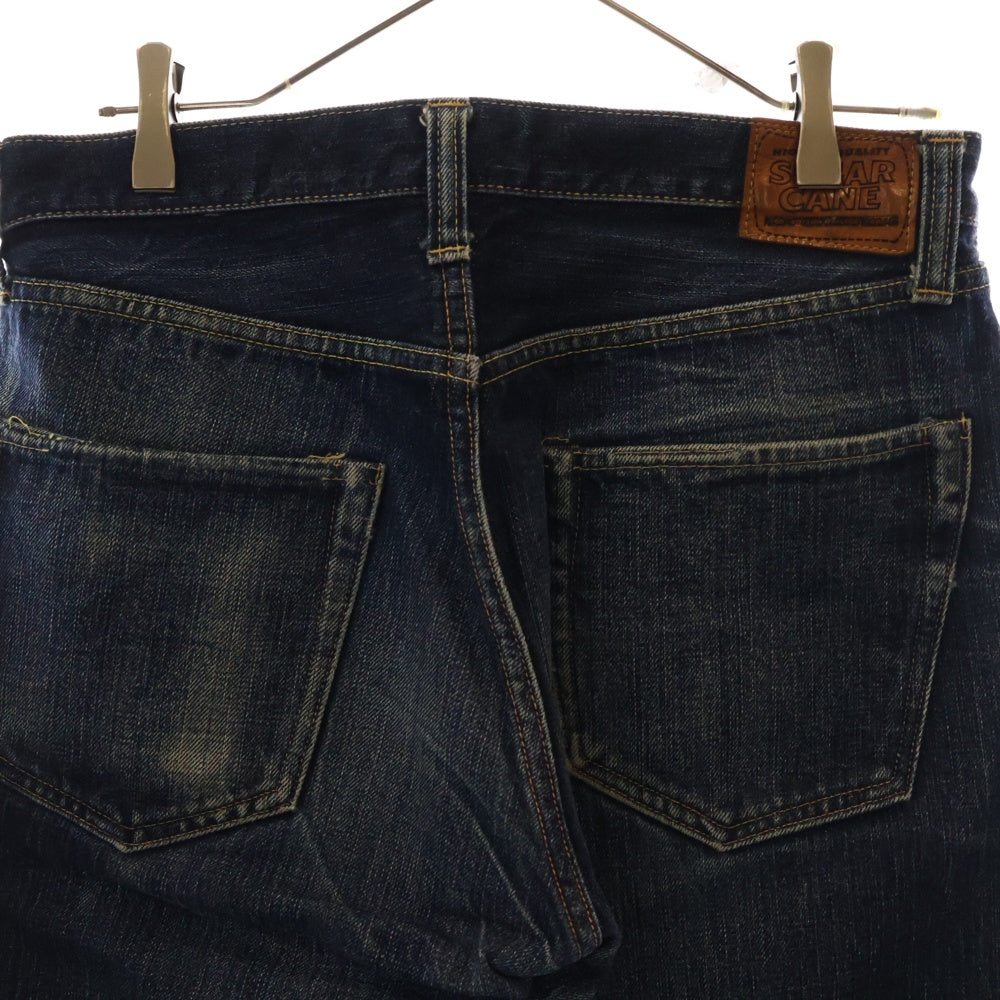 SUGAR CANE(シュガーケーン) ストレート デニムパンツ ボタンフライ MADE IN USA インディゴ