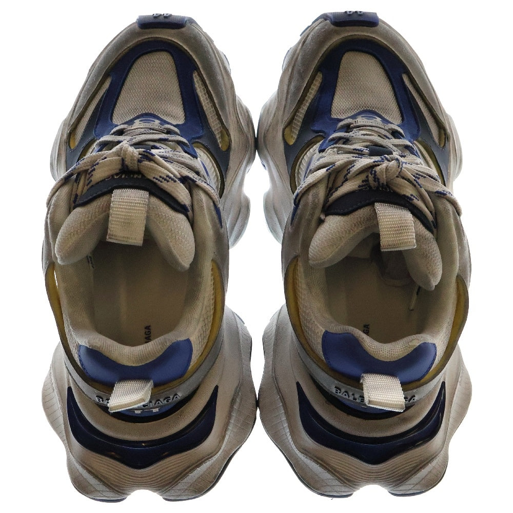 BALENCIAGA(バレンシアガ) 24SS CARGO カーゴ ヴィンテージ加工 ローカットスニーカー ホワイト/ブルー 785754
