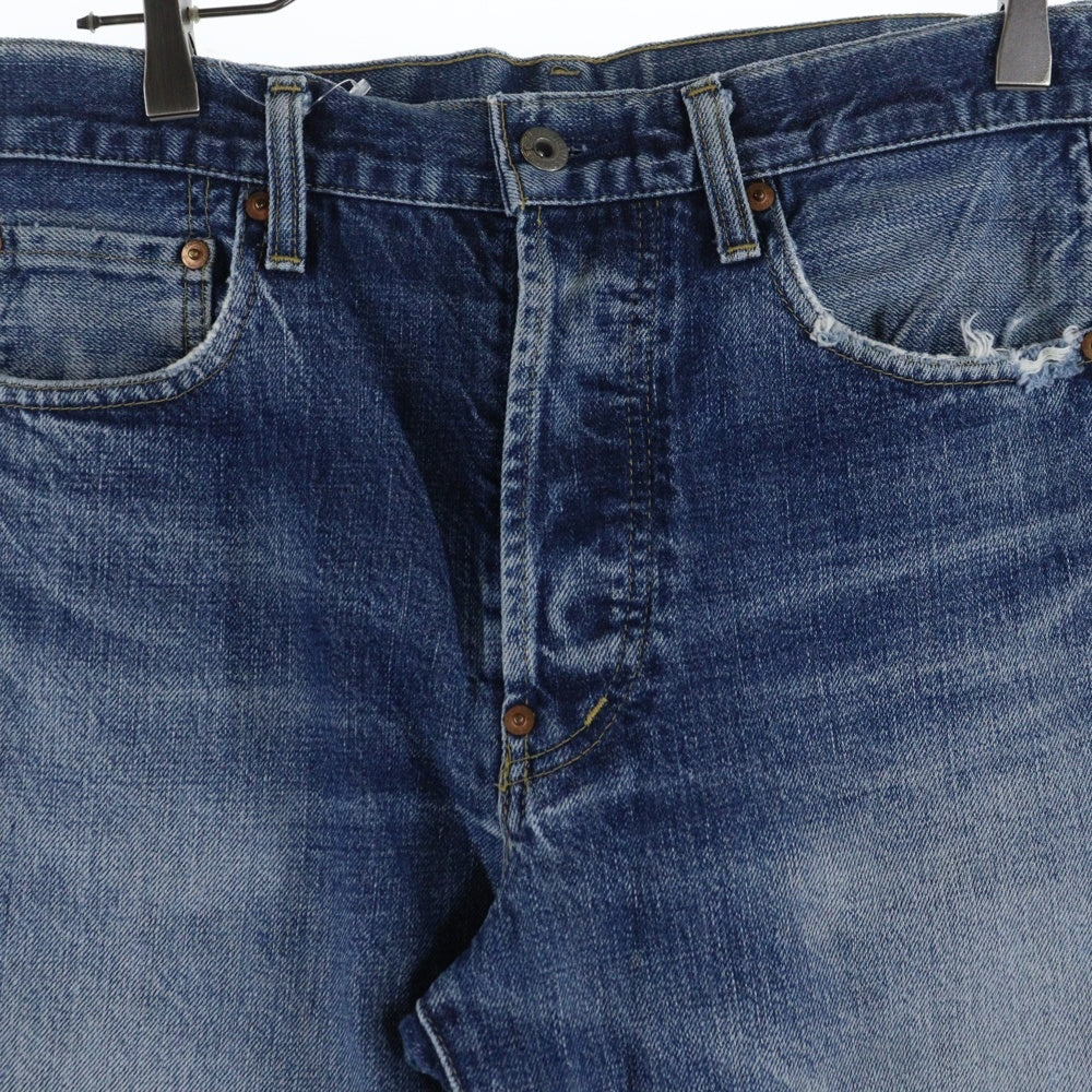Levi's(リーバイス) 90S 702XX 復刻 ボタン裏J22 日本製 BIGE 片面タブ ボタンフライ デニムパンツ インディゴ JB126