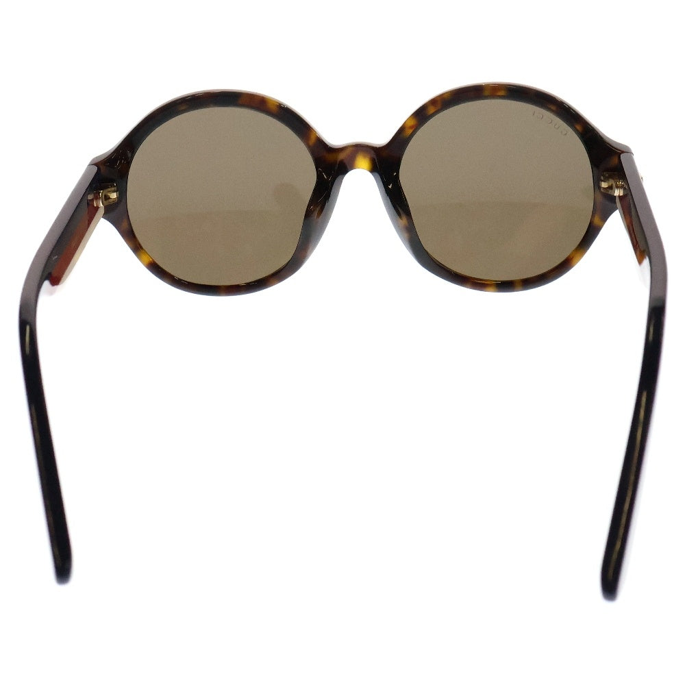 GUCCI(グッチ) インターロッキングG ラウンド サングラス ブラウン GG0280SA