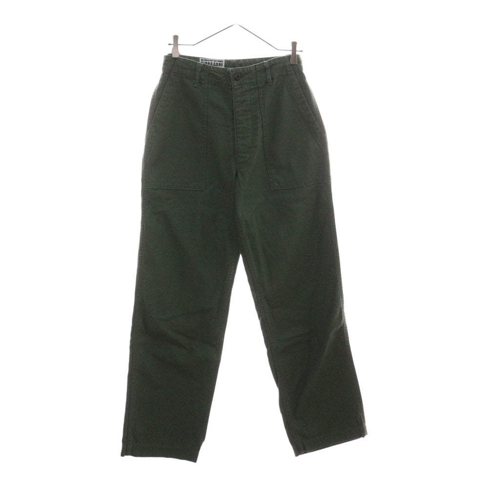 Engineered Garments(エンジニアド ガーメンツ) WORKDAY REVERSE SATEEN FATIGUE PANTS ワークデイ リバースサテン ファティーグ カーゴパンツ カーキ