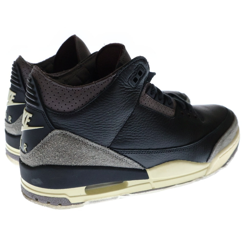 NIKE(ナイキ) ×A Ma Maniere AIR JORDAN 3 RETRO OG SP Black and Flat Pewter アママニエール エアジョーダン3 レトロ ハイカットスニーカー US12/29.0cm FZ4811-001