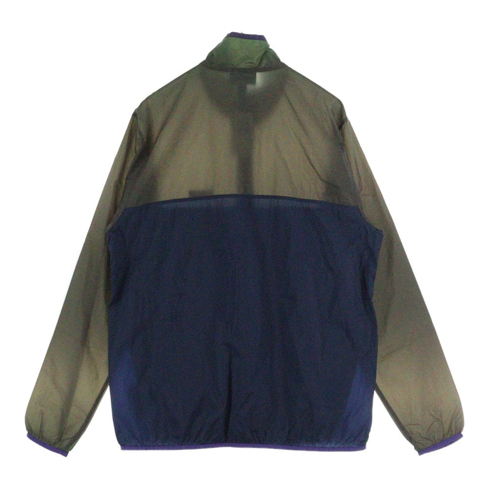 PATAGONIA(パタゴニア) 20SS フーディニ スナップT プルオーバー スナップボタン ナイロンジャケット ネイビー/カーキ 24150