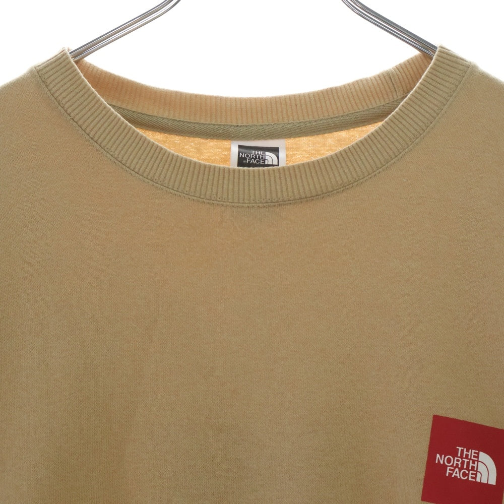 SUPREME(シュプリーム) 24SS ×THE NORTH FACE TNF Crewneck ザノースフェイス ロゴプリント クルーネックスウェットトレーナー ベージュ NT02411I