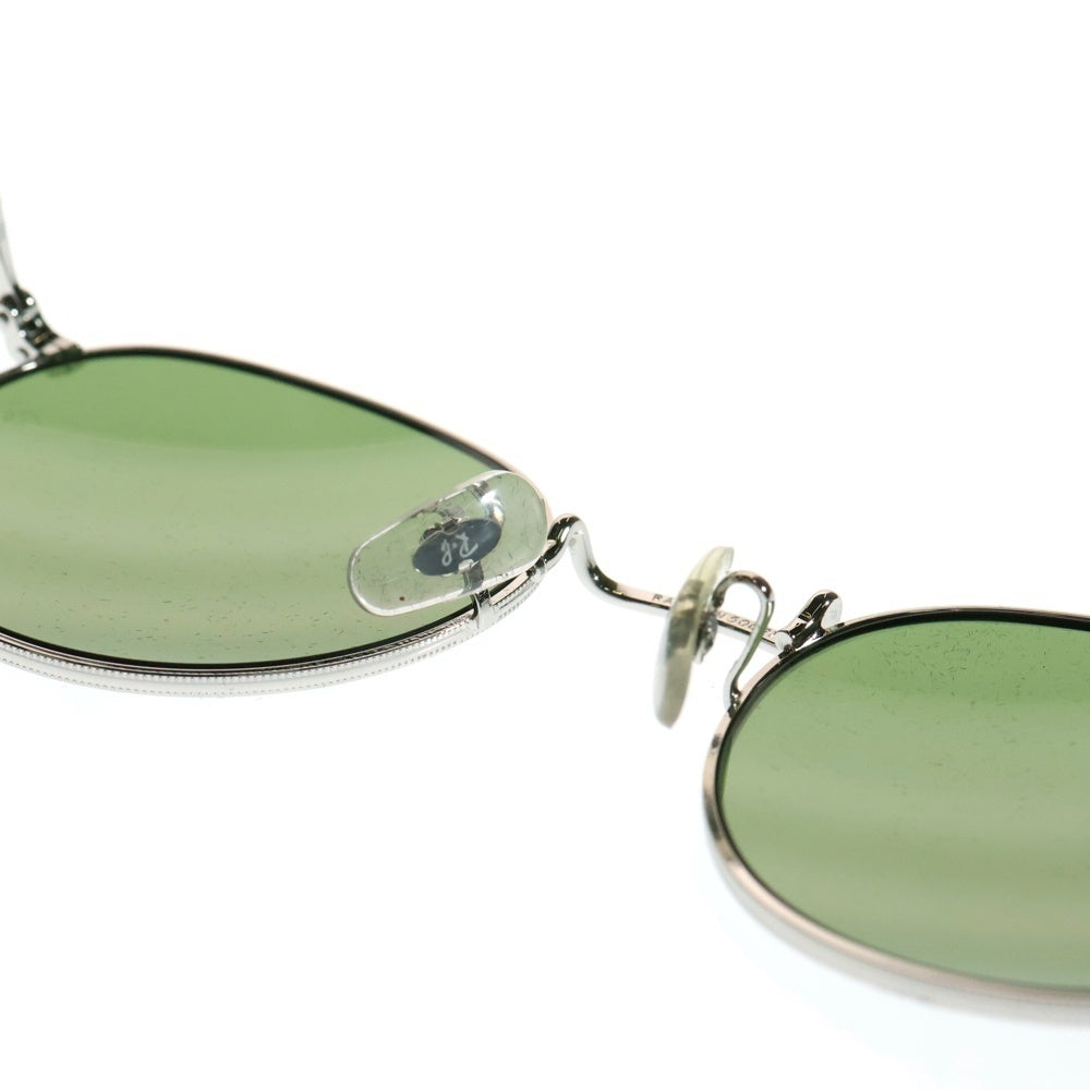 Ray Ban(レイバン) ROUND METAL ラウンドメタル サングラス ゴールド/グリーン RB3447