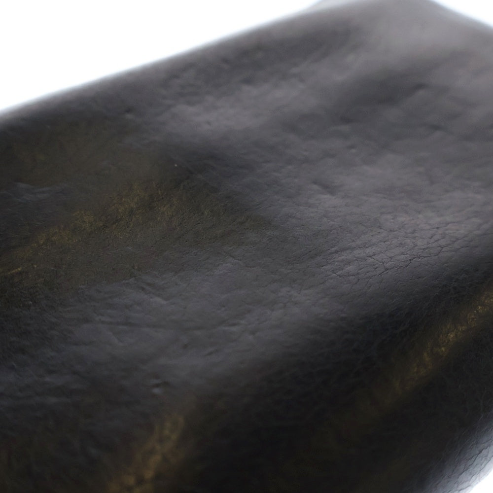 CHROME HEARTS(クロムハーツ) REC F ZIP 3クロス ラウンドジップレザーウォレット 財布 ブラック BCA368