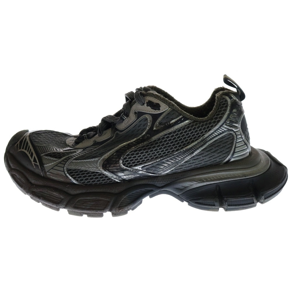 BALENCIAGA(バレンシアガ) 23SS 3XL Sneaker Worn Out スリーエックスエル シューレース ユーズド加工 ローカットスニーカー グレー 734734